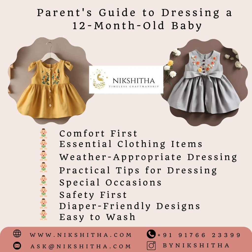 Parent's Guide to Dressing a 12-Month-Old Baby