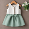 Linen Crop top and Skirts for Kids (Ages 1 to 10)