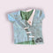 Boys Shirt top Blue Linen Blend