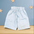 Boys Shorts with Blue Linen Blend