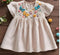 Cotton Embroidery Frock Dress Kids (Ages 1 to 6)