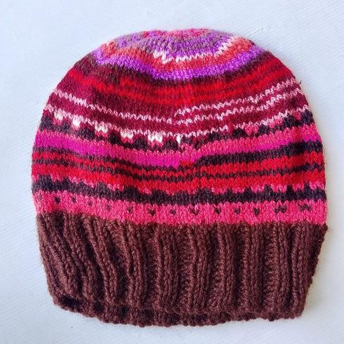 Hand Knitted Winter Cap for Kids Age 2 to 7 years