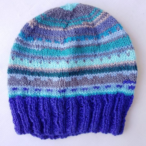 Hand Knitted Winter Cap for Kids Age 2 to 7 years