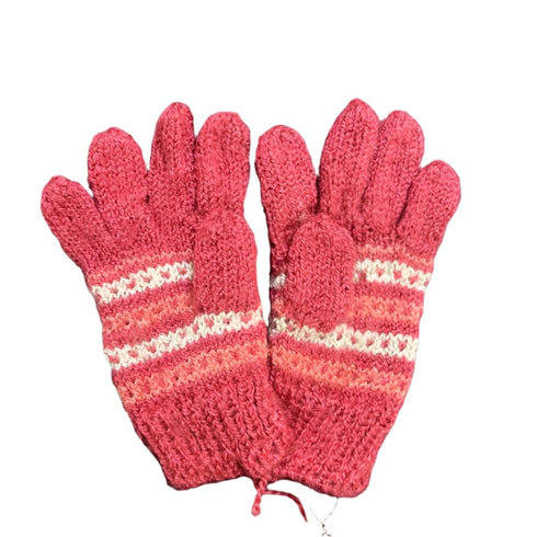 Hand Knitted Gloves Winter Wear for Kids Age 2 to 7 years