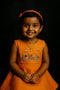 Ethnic handloom frock with Kantha stitch – breathable cotton dress for girls
