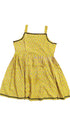 Ajrakh cotton frock with lace detail for girl aged 2 to 10 years