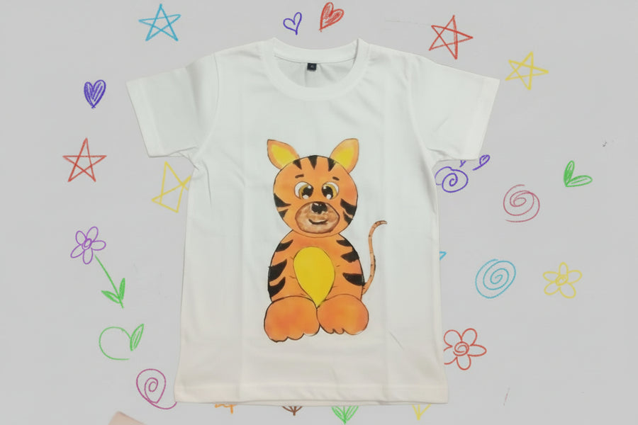 Little Artist Studio – Kids’ Artwork Printed T-Shirt